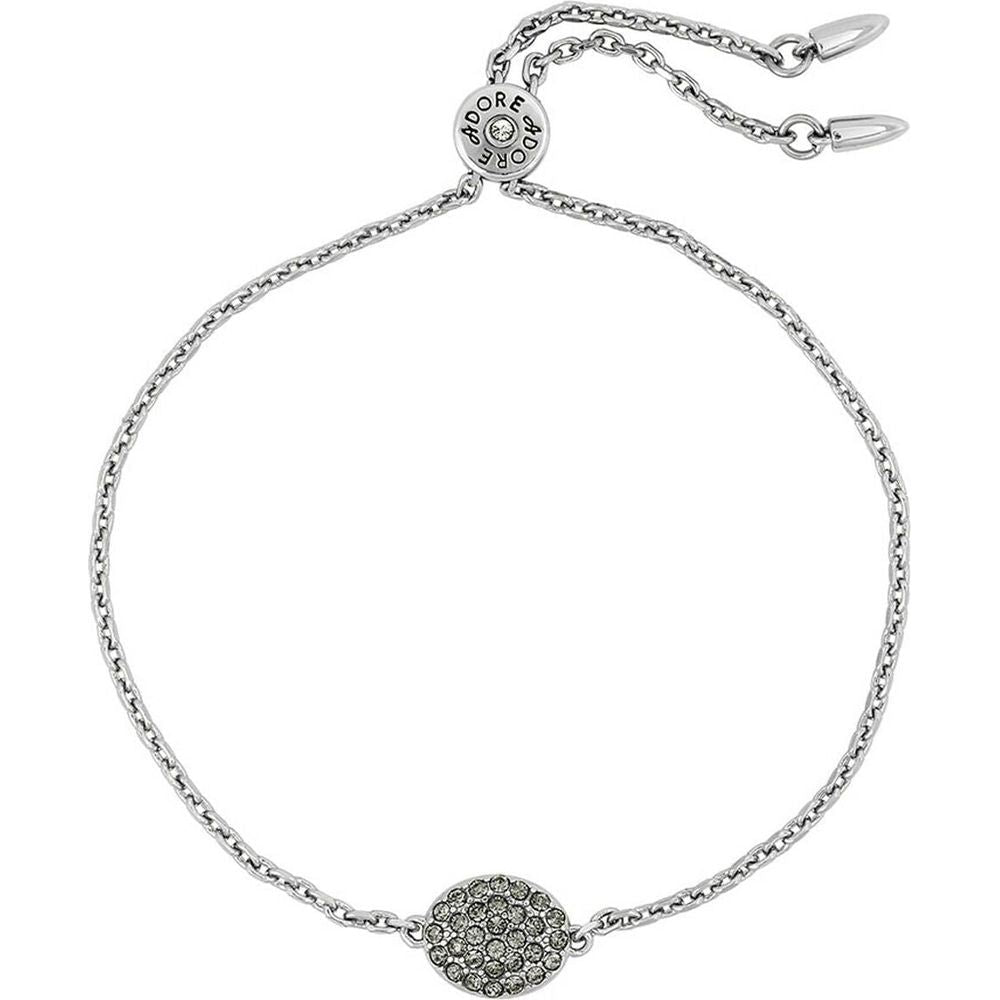 Ladies'Bracelet Adore 5419407 Black Metal (6 cm)-0