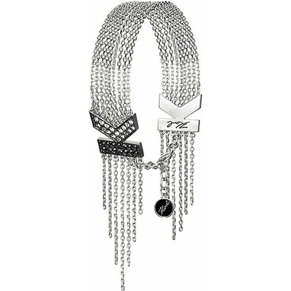 Ladies'Bracelet Karl Lagerfeld 5448354 Grey Stainless steel (20 cm)-0