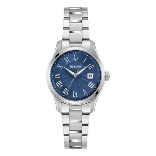 Sophisticated Refined 96M163 Men's Stainless Steel Watch in Classic Silver - A Timeless Symbol of Elegance and Style