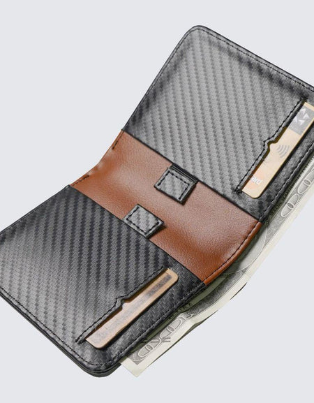 FREO Airtag Wallet - Carbon Black-1