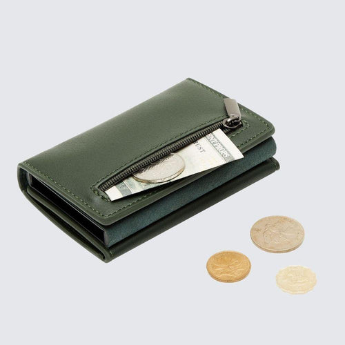 Load image into Gallery viewer, LEURA 2.0 Unisex  Wallet I Green-4
