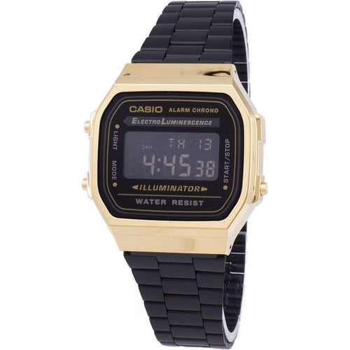 Load image into Gallery viewer, Casio Retro Gold-Tone Men&#39;s Chronograph Alarm Watch - Model GA-2100G-1A - Gold
