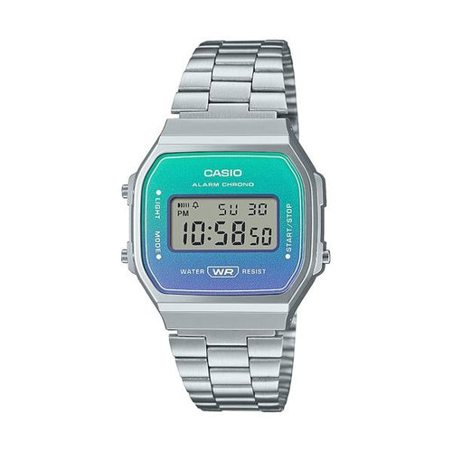 Load image into Gallery viewer, CASIO VINTAGE ICONIC - RETRO VAPORTHEME SERIE SILVER-0
