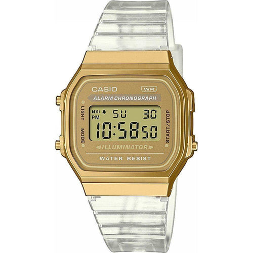 Load image into Gallery viewer, CASIO Mod. VINTAGE COLLECTION - TRANSPARENT BAND - Gold-0
