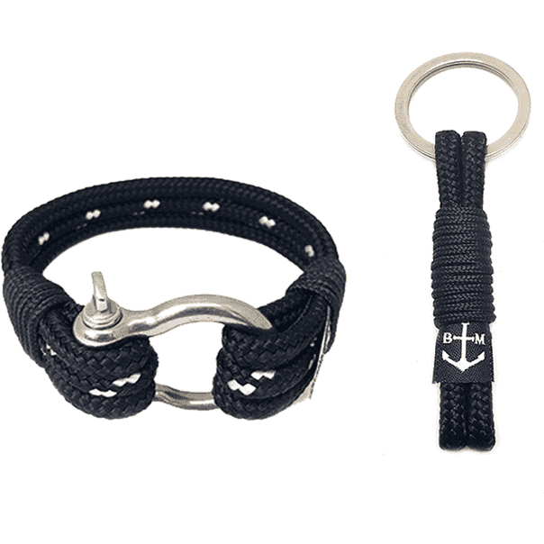 Elegant Tadhg Nautical Bracelet and Keychain-0