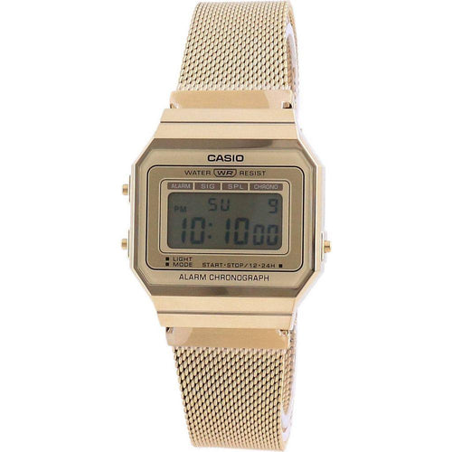 Load image into Gallery viewer, Formal Tone:

Introducing the RegalMesh R-100 Digital Unisex Watch in Gold
