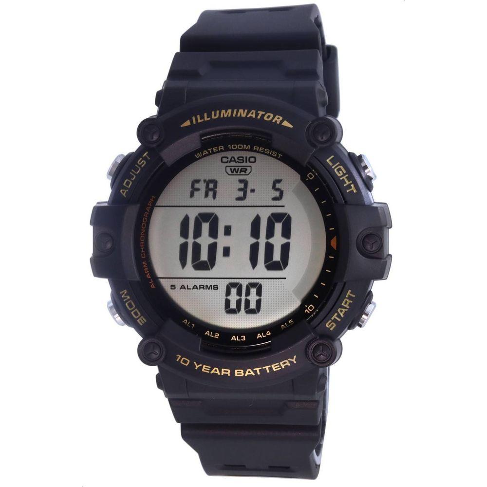 Casio AE-1500WHX-1A Men's Digital Resin Quartz Watch in Black