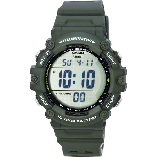 Load image into Gallery viewer, Casio Men&#39;s AE-1500WHX-3A Dual Time Resin Watch - Sleek Black
