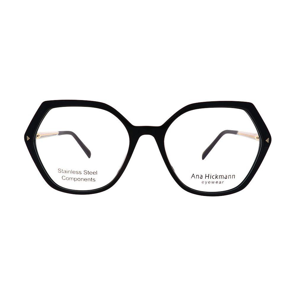 ANA HICKMANN Eyewear - AH6432-A01-54 Women's Geometric Coloured Acetate Eyeglasses