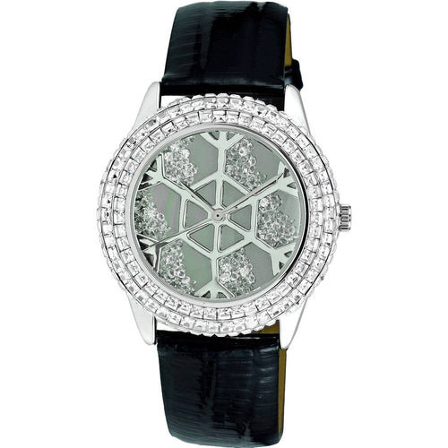 Load image into Gallery viewer, Adee Kaye Women&#39;s Grey Dial Crystal Accents Quartz Watch AK2115-L

