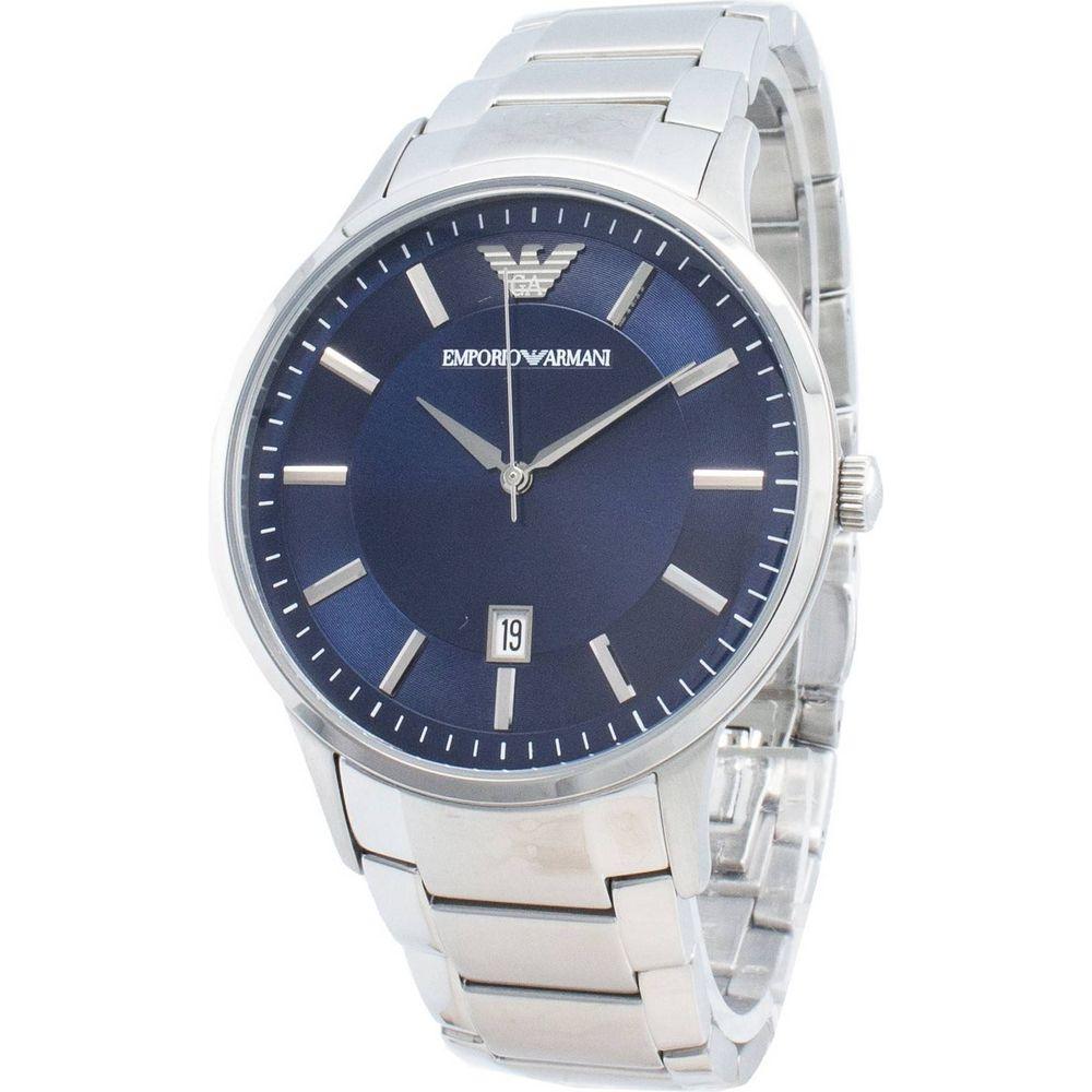 Emporio Armani AR11180 Men's Quartz Watch - Timeless Blue Elegance