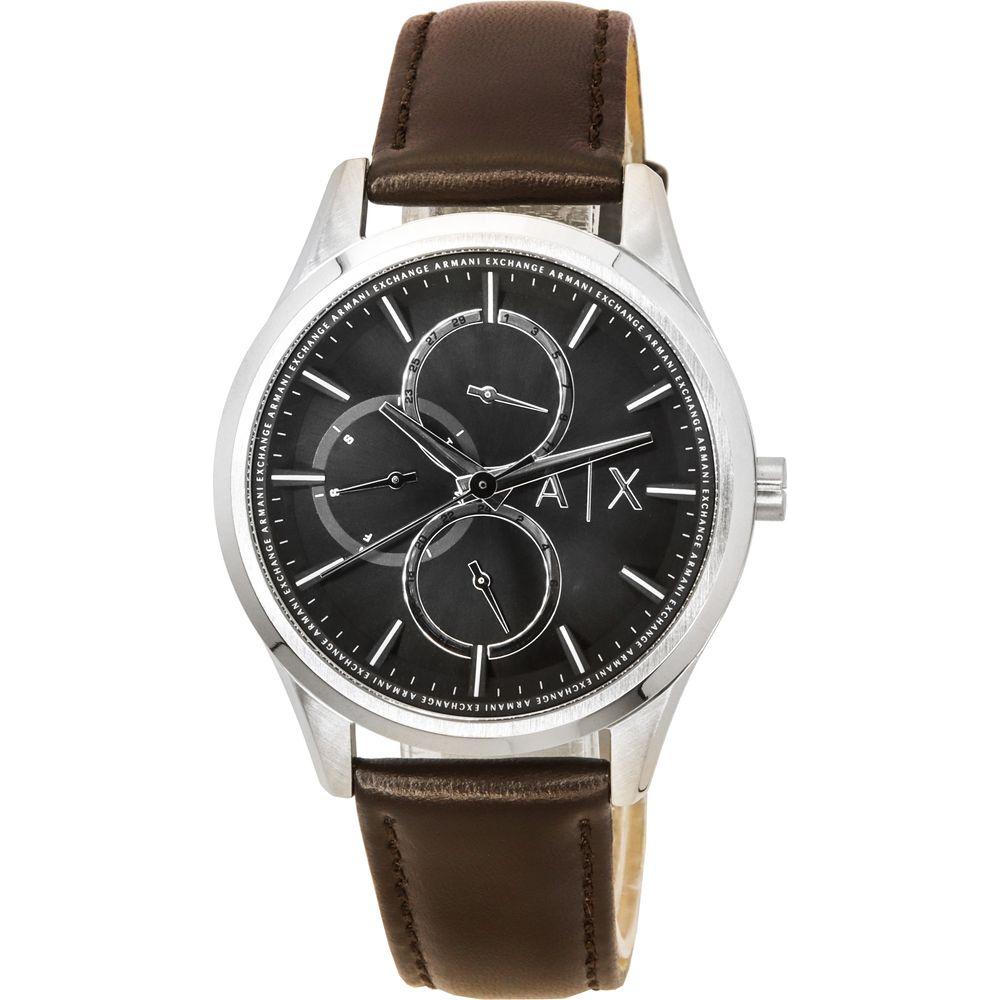LSQ-101 Elegant Leather Strap Quartz Men's Watch - Black