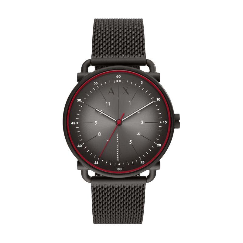 Refined Gentlemen's Quartz Watch - Model AX2902, Black