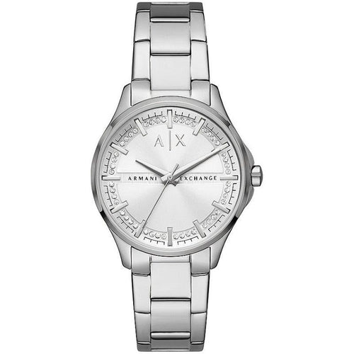 Load image into Gallery viewer, Sophisticated Timepiece: Men&#39;s Stainless Steel Watch Mod. AX5256 in Silver
