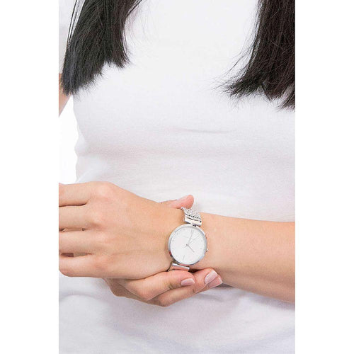 Load image into Gallery viewer, Elegant Lady&#39;s Quartz Watch - Brand: TimeMuse, Gender: Women, Type: Analog, Model Number: TM-1001, Color: Silver
