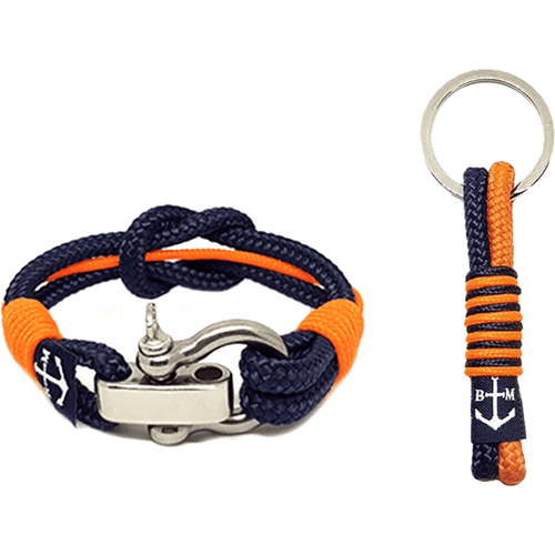 Load image into Gallery viewer, James Cook Nautical Bracelet and Keychain-0
