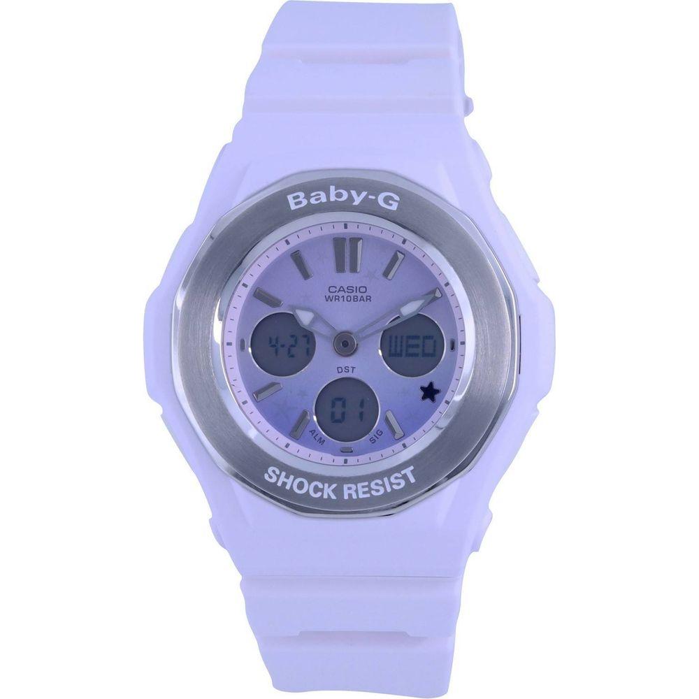 Formal Product Name: 
Starry Pink Resin Quartz Analog Digital Women's Watch - Water Resistant 100m (Model: SRQ-100W)