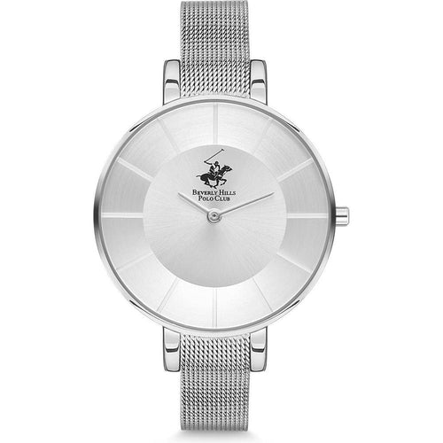 Load image into Gallery viewer, Beverly Hills Polo Club Men&#39;s Elegant Quartz Analog Watch - BH2162-01, Classic Silver
