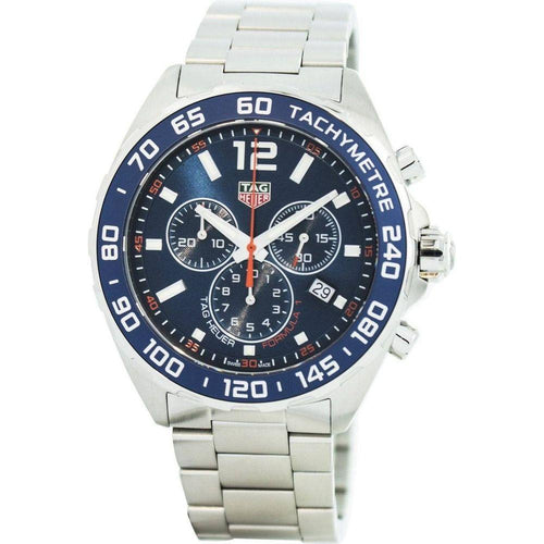 Load image into Gallery viewer, Tag Heuer Formula 1 Chronograph Quartz Tachymeter 200M CAZ1014.BA0842 Men&#39;s Blue Stainless Steel Watch
