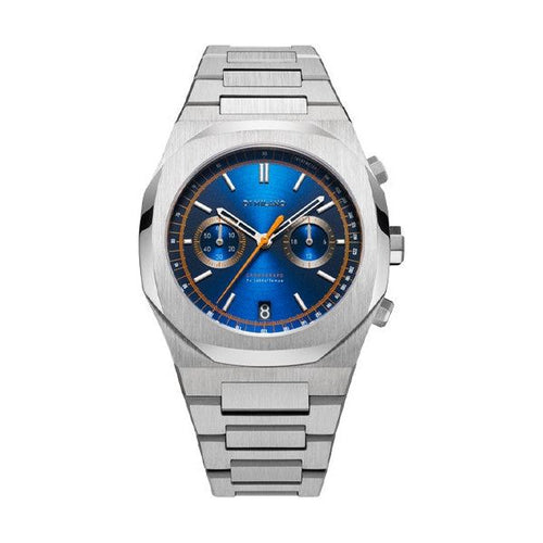 Load image into Gallery viewer, D1 MILANO Mod. CHRONOGRAPH ROYAL BLUE - RE-STYLE EDITION-0
