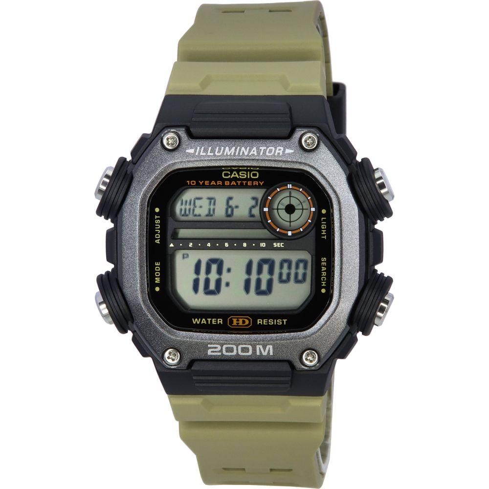 Casio Sand Resin Band Digital Quartz Men's Watch - Gritmaster GM-3484: The Rugged Timekeeping Companion for Adventurous Men in Sand Resin
