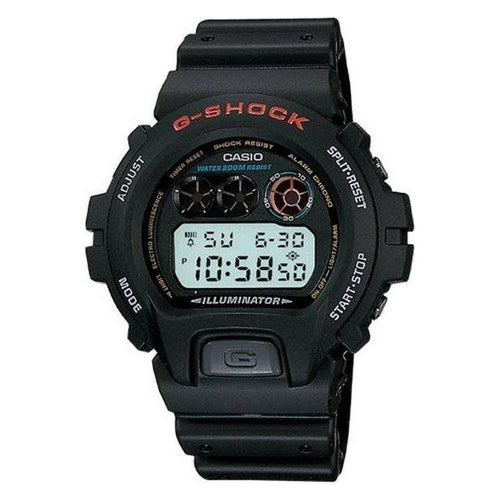Load image into Gallery viewer, Casio G-Force Resilient DW-6900-1V Men&#39;s Shock-Resistant Watch in Black
