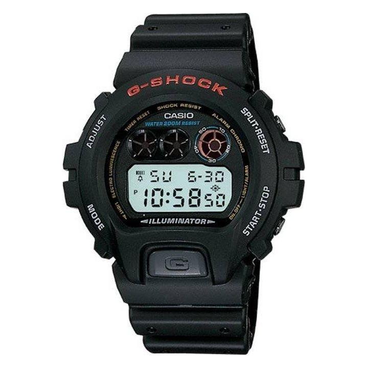Casio G-Force Resilient DW-6900-1V Men's Shock-Resistant Watch in Black