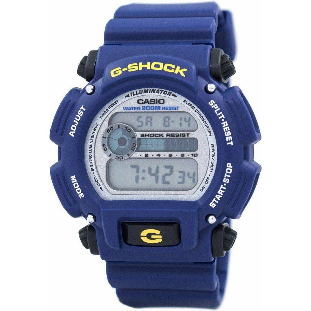 Casio G-Force Illuminator DW-9052-2VDR DW9052-2VDR 200M Digital Men's Watch - Resilient Black