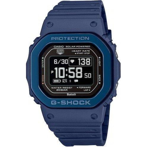 Load image into Gallery viewer, CASIO G-SHOCK Mod. G-SQUAD THE ORIGIN Blue w. Metal bezel - Heart Rate serie-0
