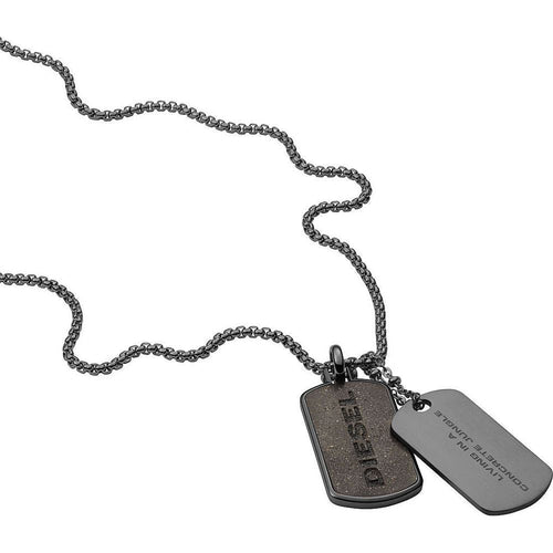 Load image into Gallery viewer, DIESEL JEWELS Mod. DOUBLE DOGTAGS-0
