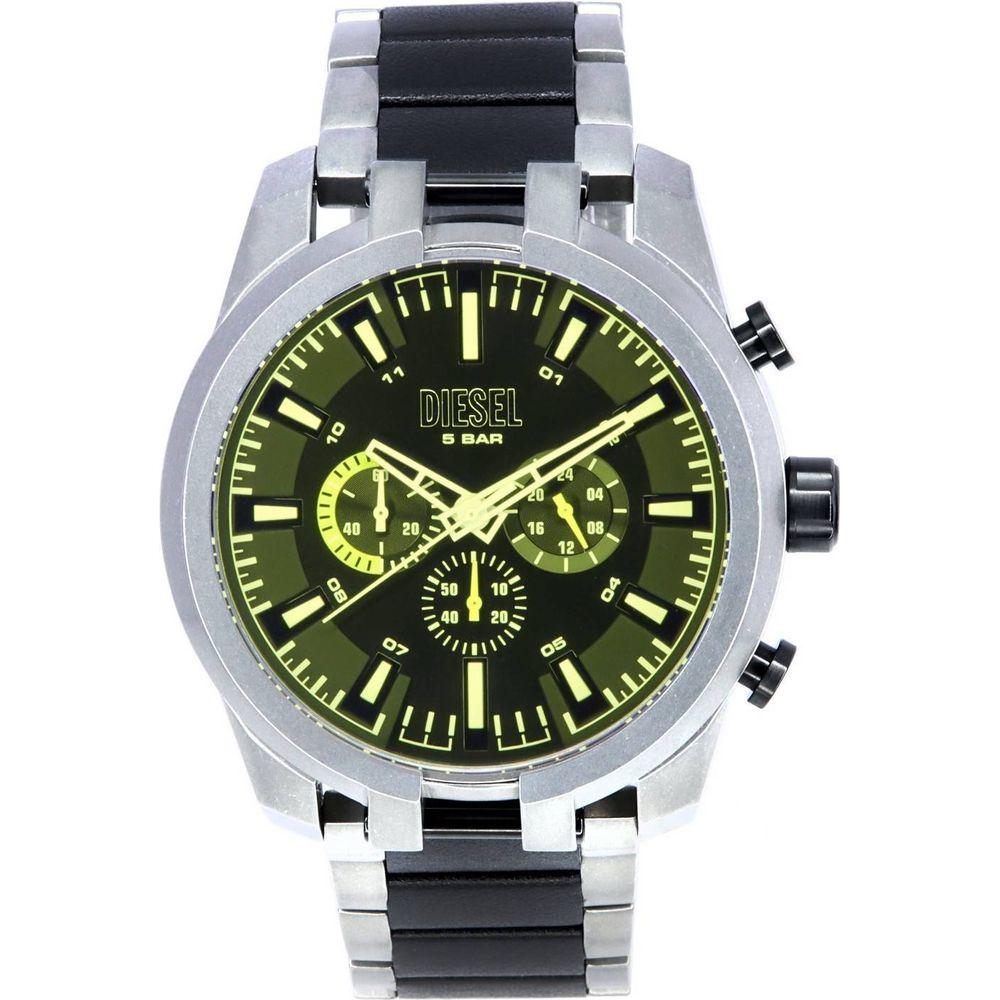 Diesel Men's Ultimate Split Chronograph DZ1234 Multicolour Stainless Steel Watch