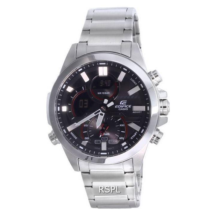 Casio Edifice LinkMaster Men's Analog Digital Quartz Watch - Model EFL-100BK-1A