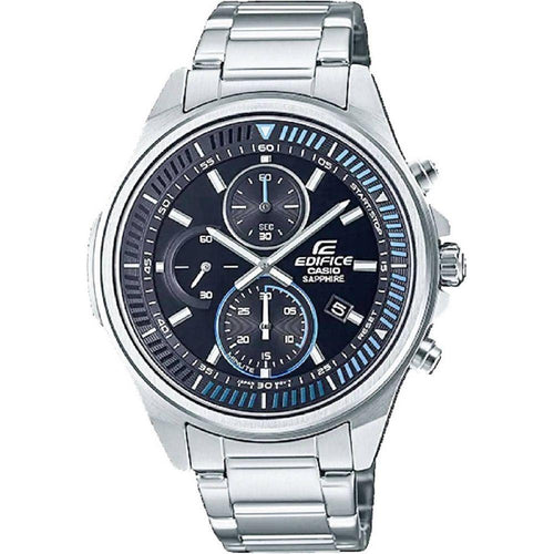 Load image into Gallery viewer, Casio Men&#39;s Stainless Steel Quartz Chronograph Watch - Model EFR-S572D-1A, Black

