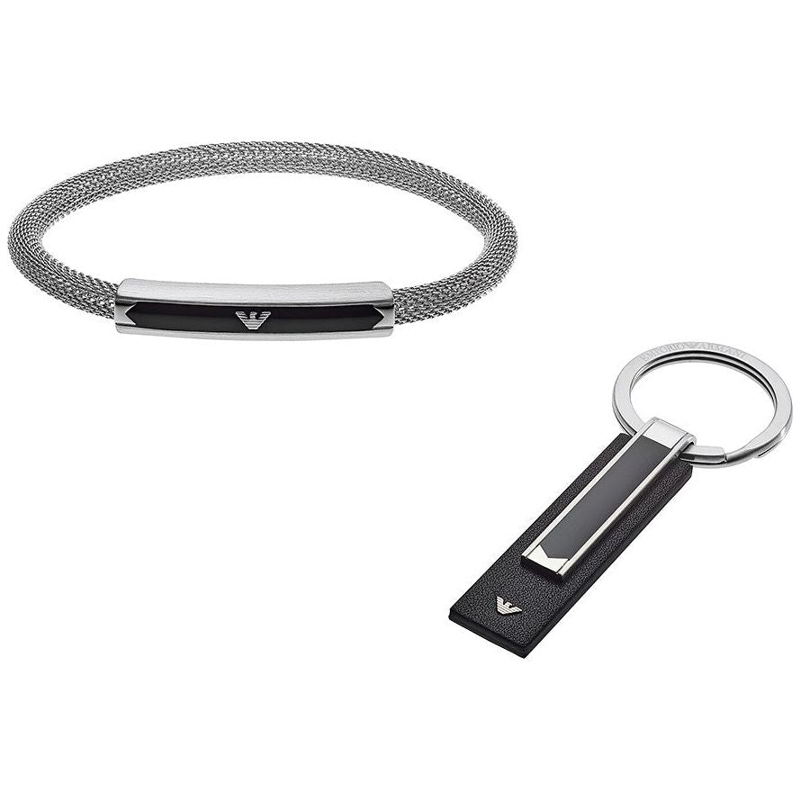EMPORIO ARMANI JEWELS Mod. PARURE Special Pack (Bracelet+ Keychain)-0