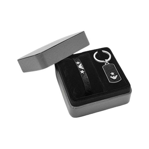 EMPORIO ARMANI JEWELS Mod. PARURE Special Pack (Bracelet+ Keychain)-1