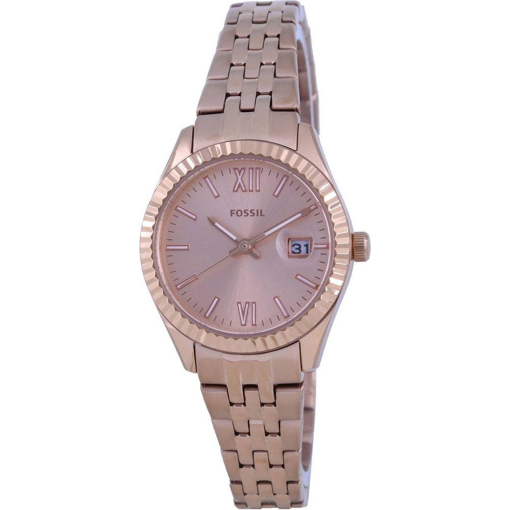 Fossil Scarlette ES4992 Women's Rose Gold Tone Quartz Watch