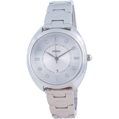 Load image into Gallery viewer, Fossil Gabby ES5069 Women&#39;s Silver Stainless Steel Quartz Watch
