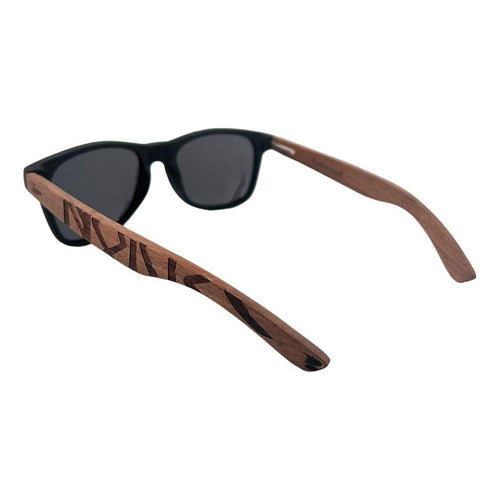 Load image into Gallery viewer, Eyewood | Engraved wooden sunglasses - Viking Runes - Norway
