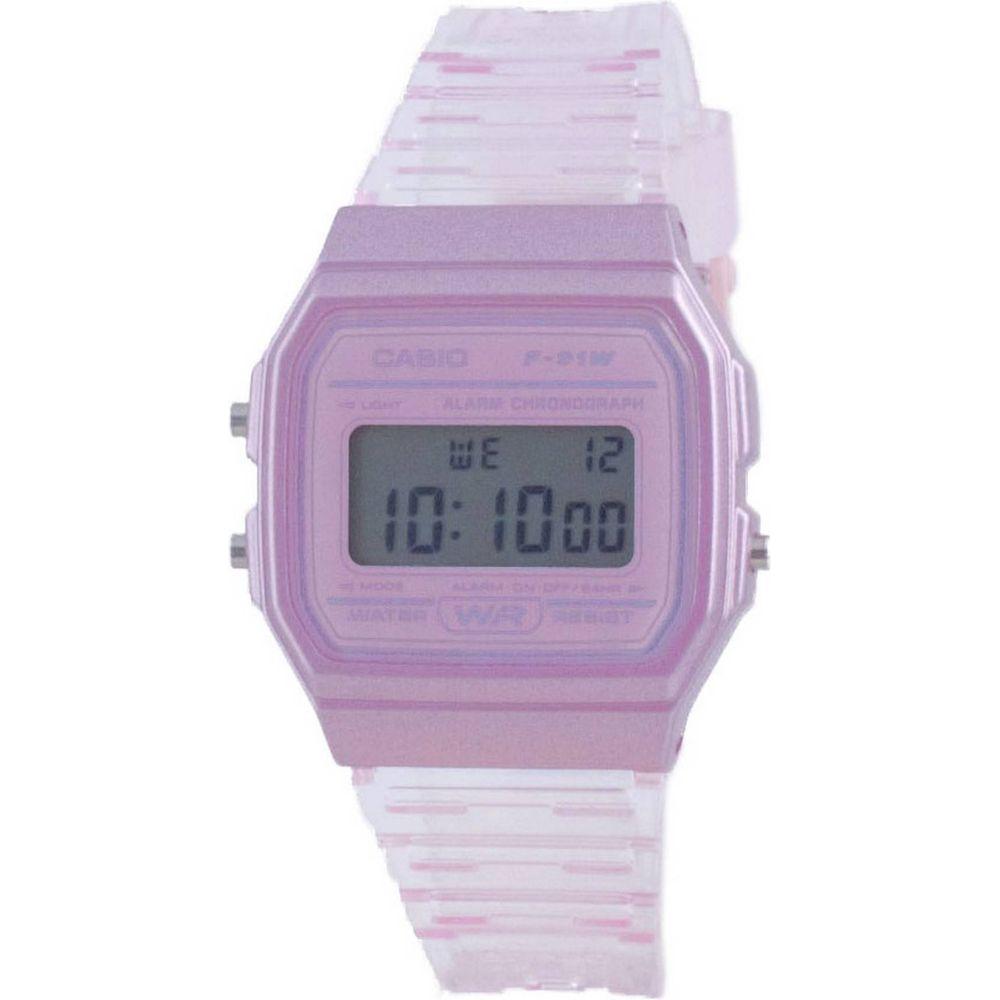 Elegant and functional, seize the day with the XYZ123 Pink Resin Digital Watch for Women, modelled with LED Light and Stopwatch