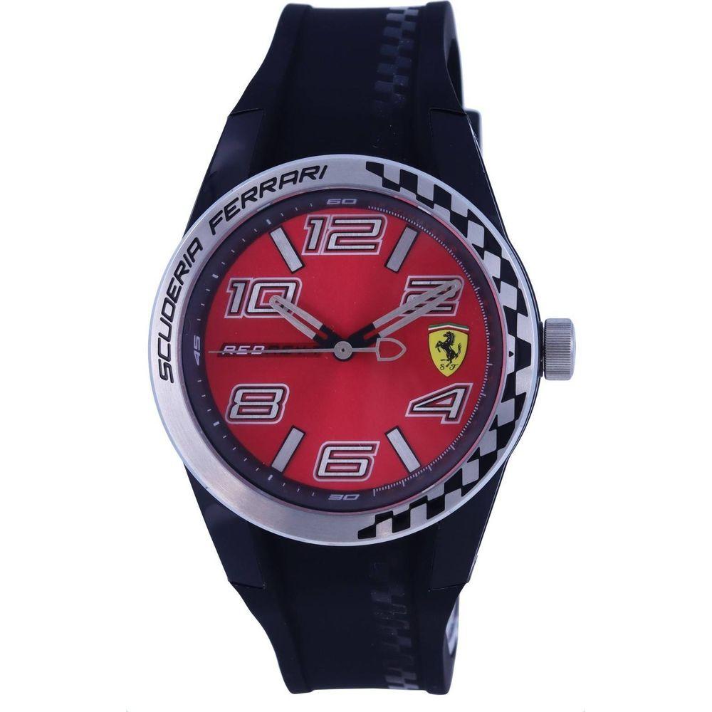 Ferrari Scuderia Redrev-T F0830335 Men's Red Silicon Quartz Watch