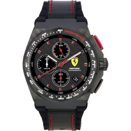 Load image into Gallery viewer, Scuderia Ferrari Aspire Chronograph Black Dial Quartz 0830792 Men&#39;s Watch
