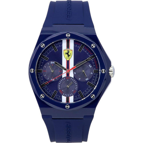 Load image into Gallery viewer, Scuderia Ferrari Aspire 0830869 Men&#39;s Blue Multifunction Dial Quartz Watch
