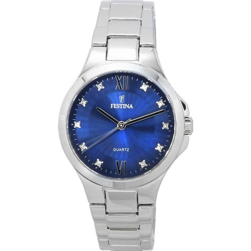 Load image into Gallery viewer, Festina Mademoiselle Crystal Accents Blue Dial Quartz F20582-3 F205823 Women&#39;s Watch
