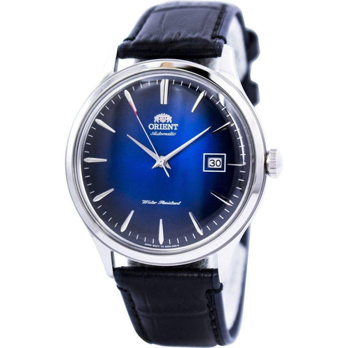 Load image into Gallery viewer, Orient Bambino Version 4 Classic Automatic FAC08004D0 AC08004D Men&#39;s Watch - Elegant Stainless Steel with Blue Dial
