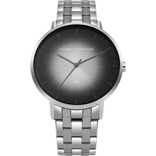 Load image into Gallery viewer, French Connection FC1306BM Men&#39;s Stainless Steel Quartz Black Dial Watch
