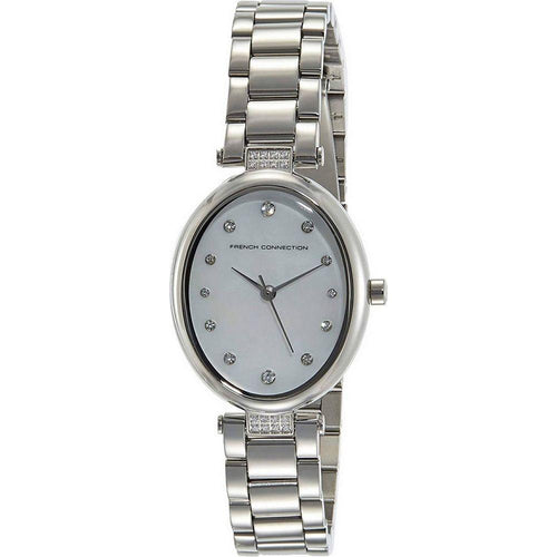 Load image into Gallery viewer, French Connection FCS1012SM Women&#39;s Crystal Accents Stainless Steel Quartz Watch - Silver
