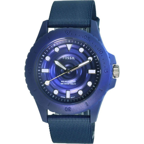 Load image into Gallery viewer, Fossil FB-01 Tide Ocean Material Blue Dial Solar Powered FS5893 100M Men&#39;s Watch
