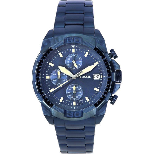 Load image into Gallery viewer, Fossil Bronson Chronograph Blue Dial Quartz FS5916 Men&#39;s Watch
