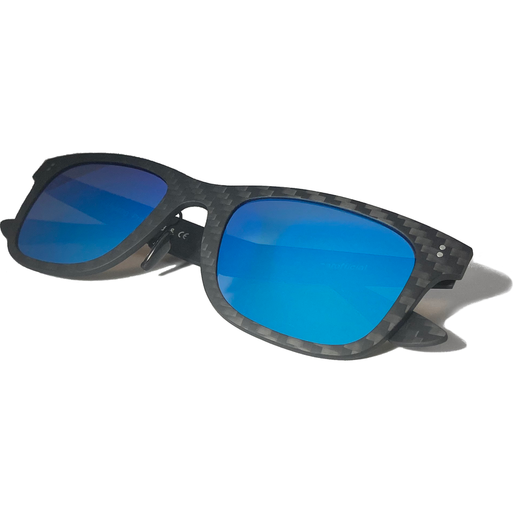 Full Carbon Fibre Sunglasses | Polarised Sky Blue-1