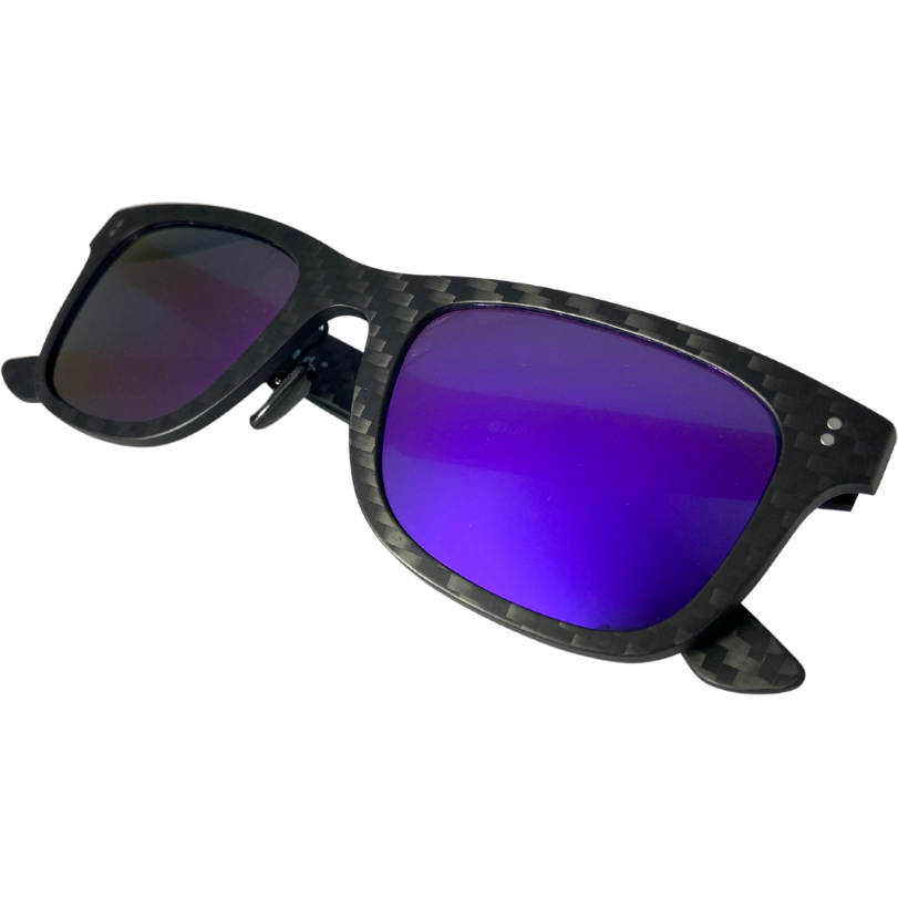 Full Carbon Fibre Sunglasses | Polarised Orion Purple-1
